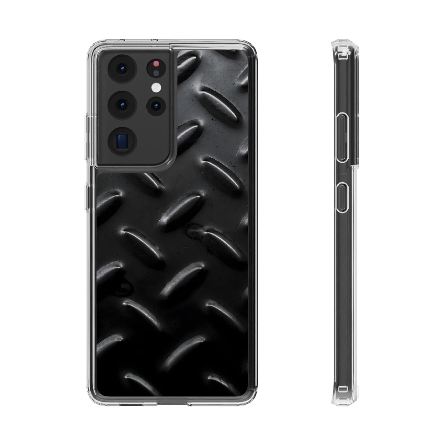 Clear Phone Case – Blackout Plate