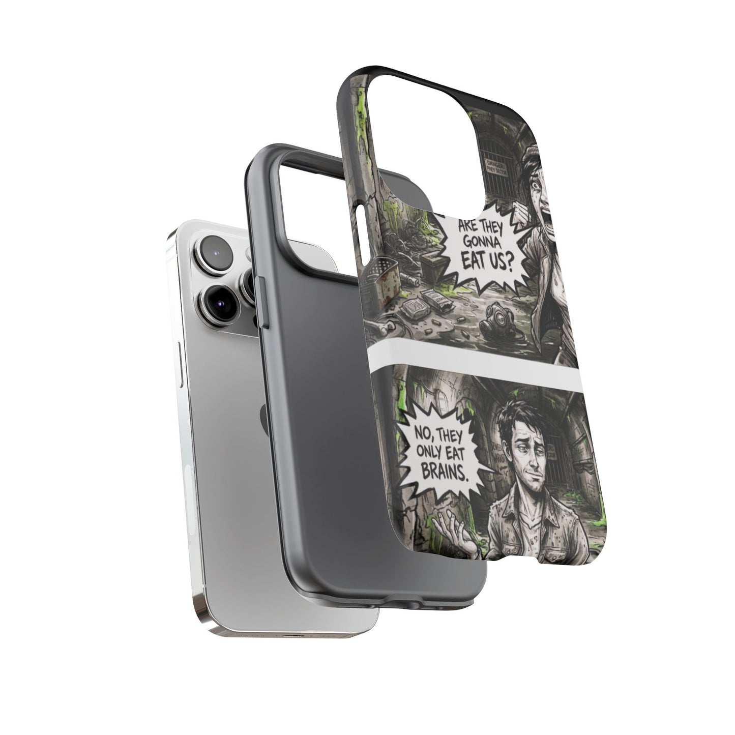 Protective Phone Case – Brains Only
