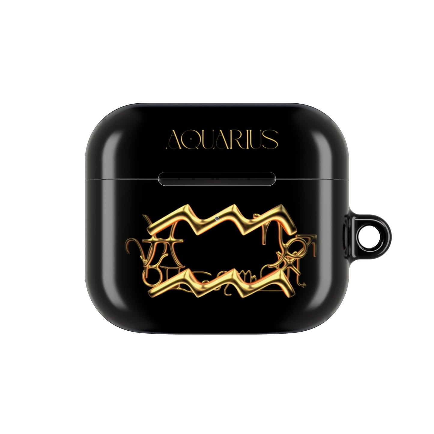 Earbud Case Cover – Luminous Aquarius