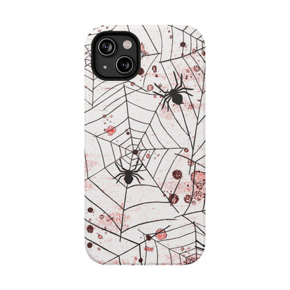 Impact-Resistant Phone Case – Blood Web