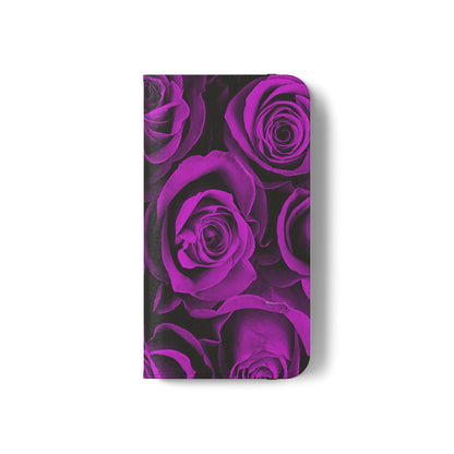 Flip Case – Amethyst Roses