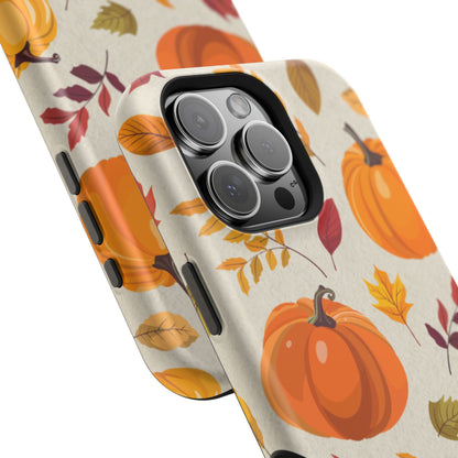 Wireless-Charging Compatible Case – Falling for Pumpkin
