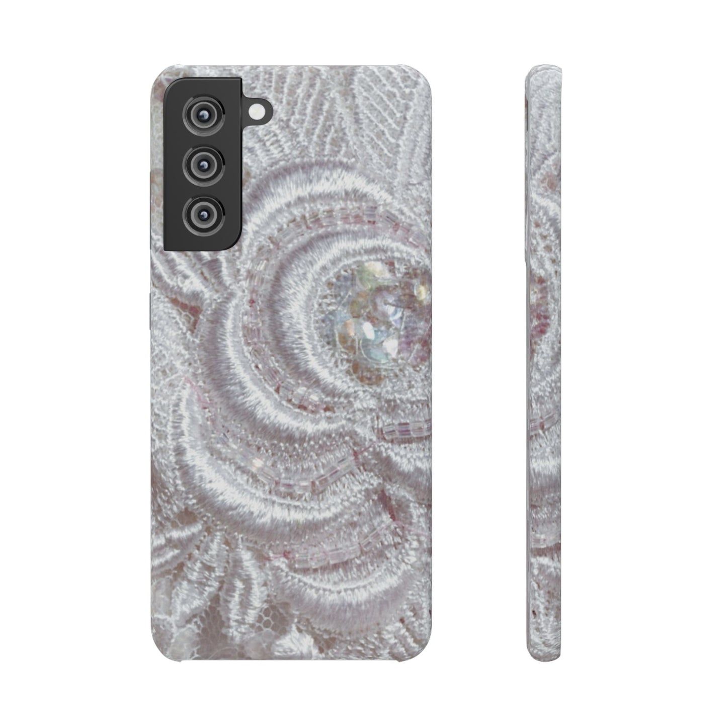 Snap Phone Case – Lace Veil