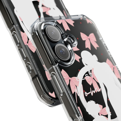 Clear Magnetic Phone Case – Best Mom: My Little Girl
