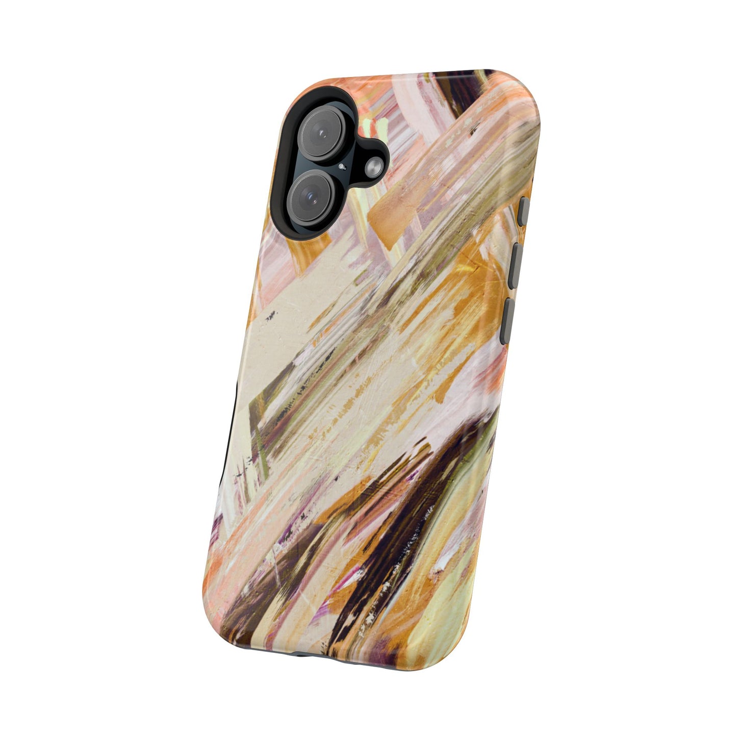 Wireless-Charging Compatible Case – Brush & Bronze