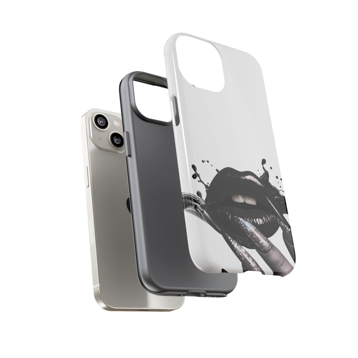 Protective Phone Case – Liquid Noir