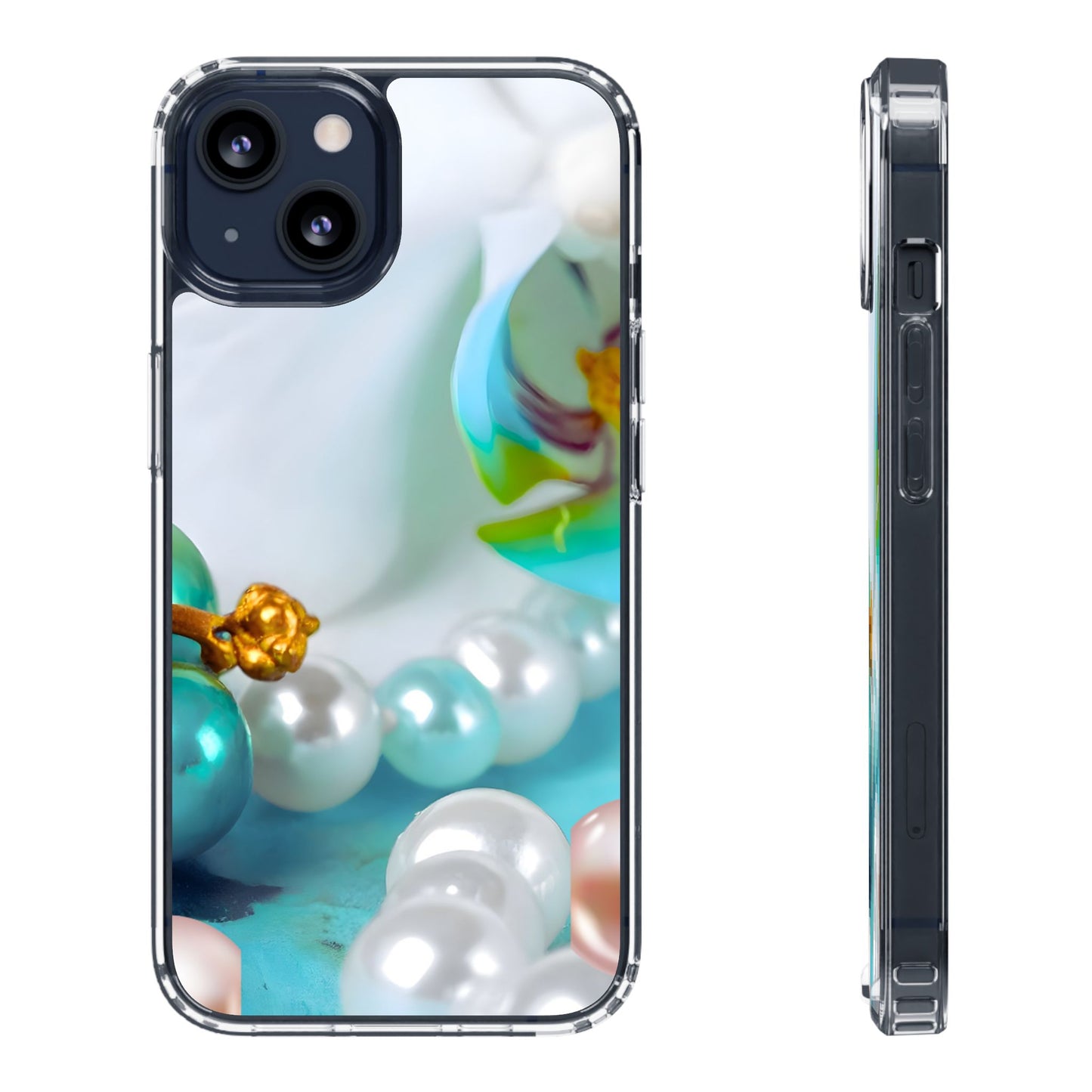 Clear Phone Case – Mermaid's Pearl