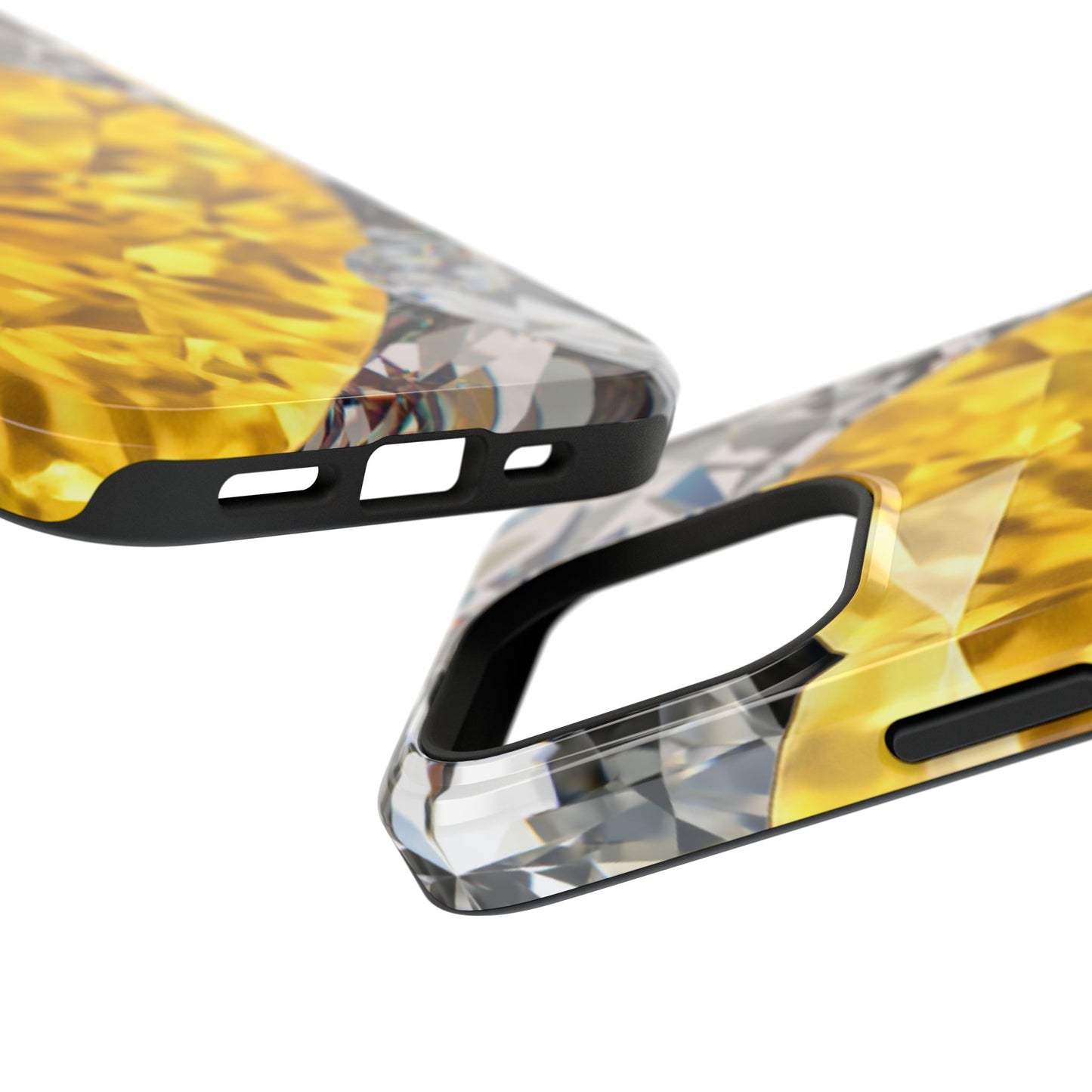 Impact-Resistant Phone Case – Heart of Gold