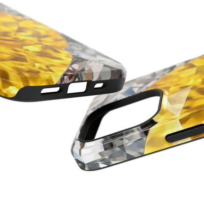 Impact-Resistant Phone Case – Heart of Gold