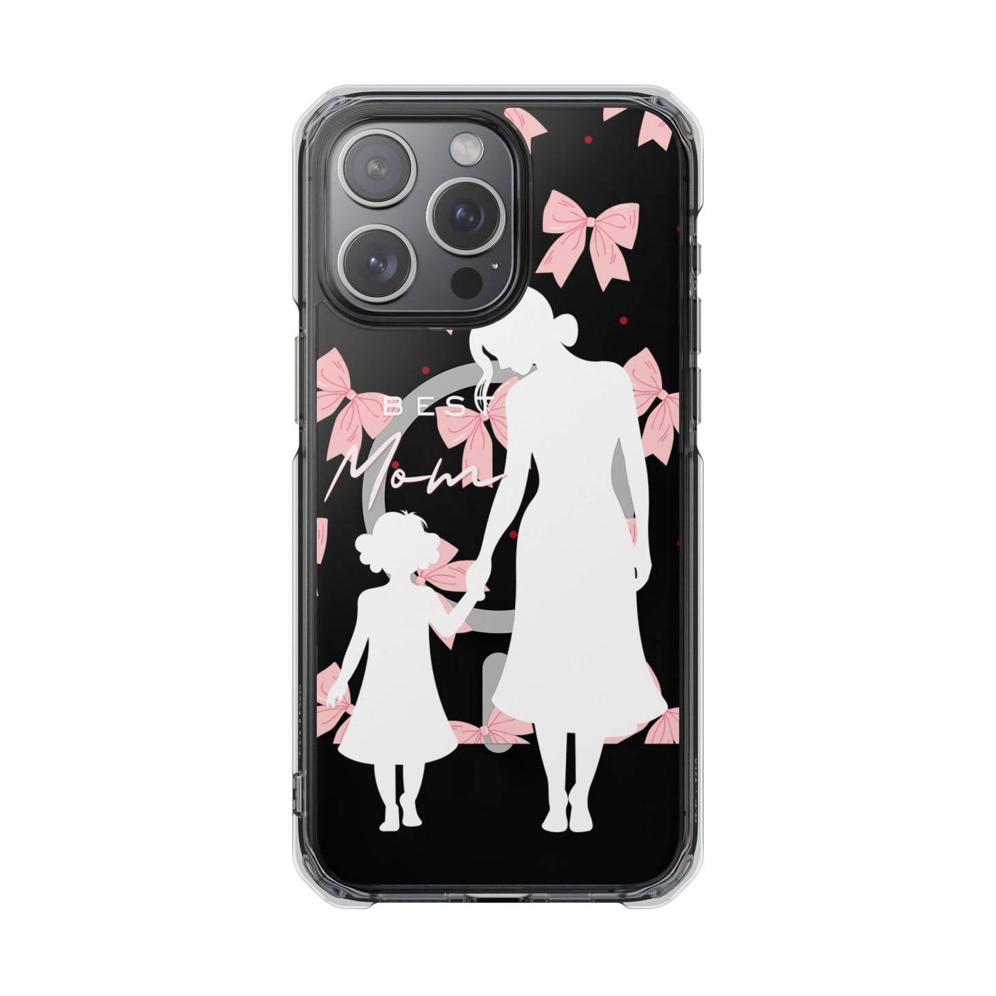 Clear Magnetic Phone Case – Best Mom: My Little Girl