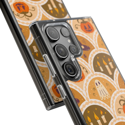 Clear Phone Case – Vintage Haunt – Compatible with iPhone 13–17 & Samsung Galaxy S25–S26 Series