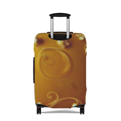 Luggage Cover – Amber Orchid