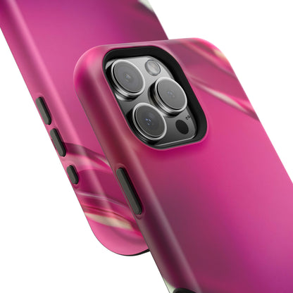 Impact-Resistant Phone Case – Magenta Motion