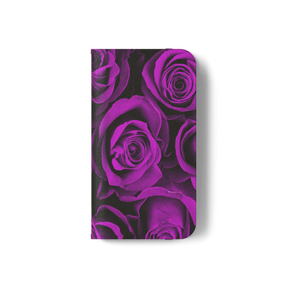Flip Case – Amethyst Roses
