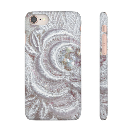 Snap Phone Case – Lace Veil