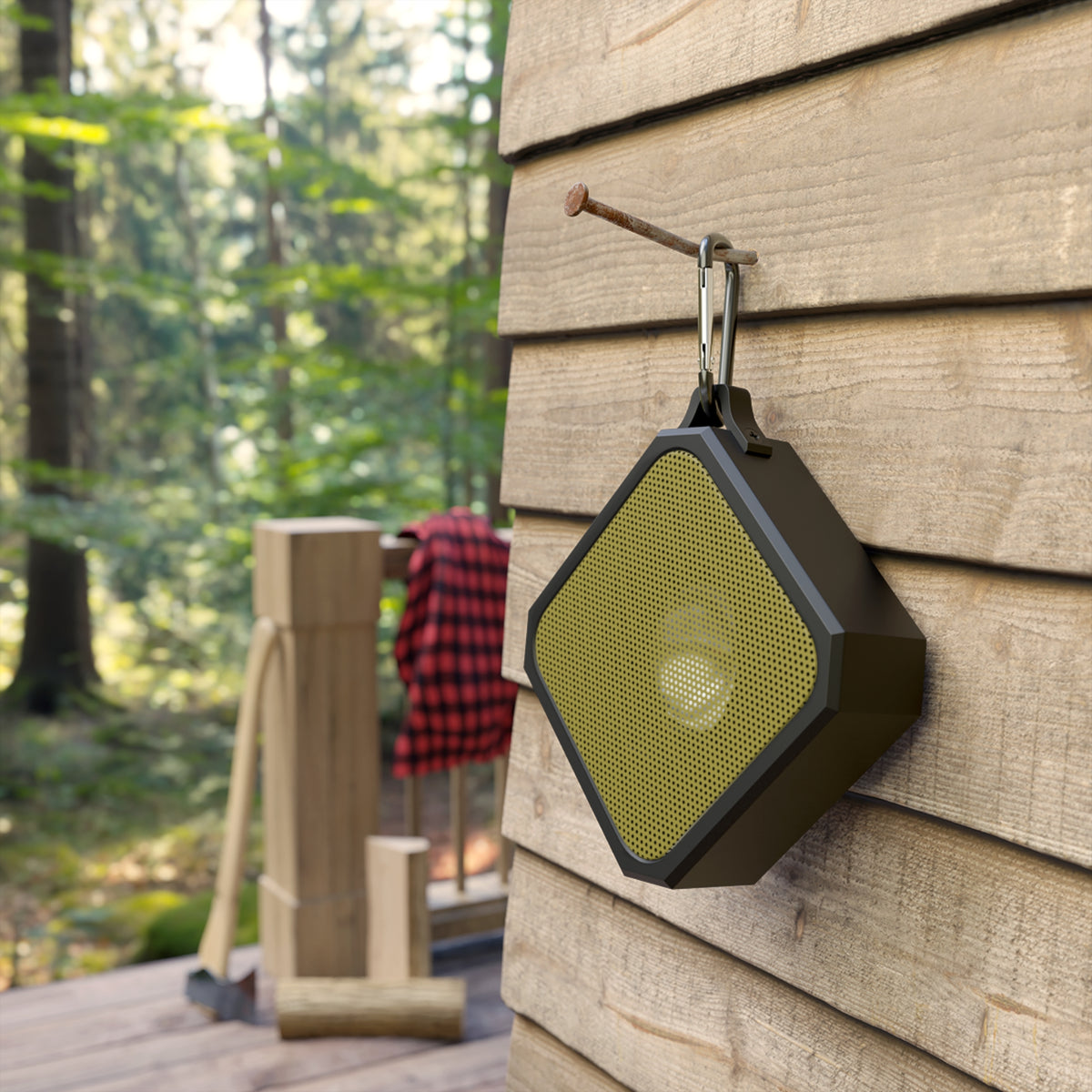 Water-Resistant Bluetooth Speaker – Olive Grove
