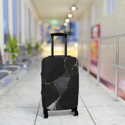 Luggage Cover – Obsidian Vein