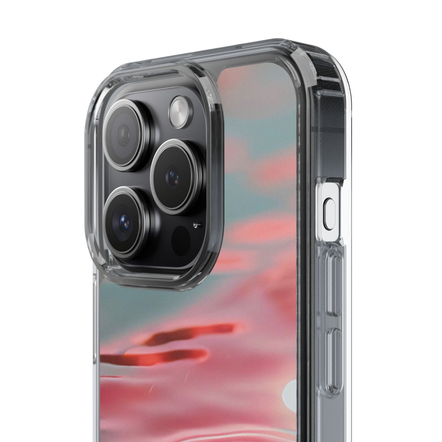 Clear Phone Case – Liquid Sunset