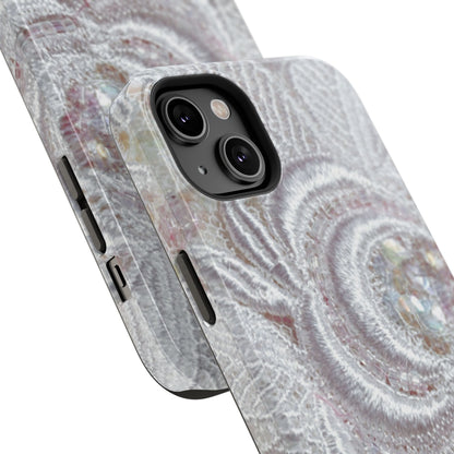 Impact-Resistant Phone Case – Lace Veil