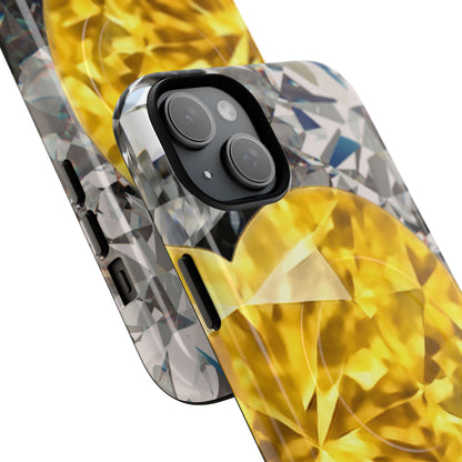 Protective Magnetic Phone Case – Heart of Gold