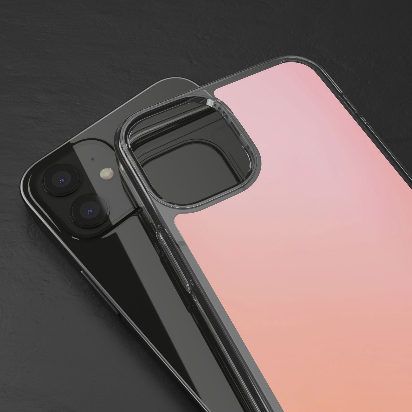 Clear Phone Case – Peachy Calm