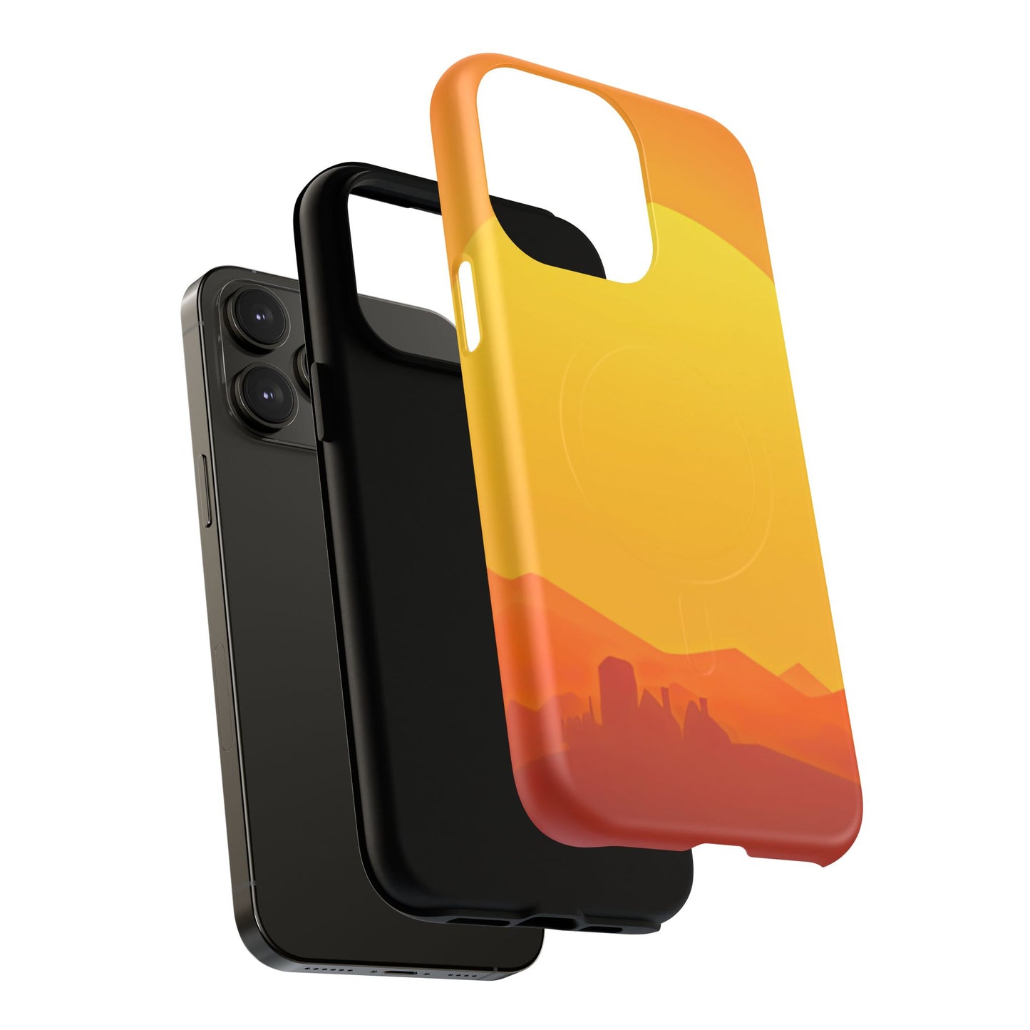 Protective Magnetic Phone Case — Desert Sunrise