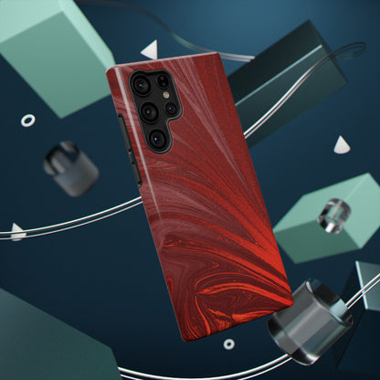 Impact-Resistant Phone Case — Crimson Current