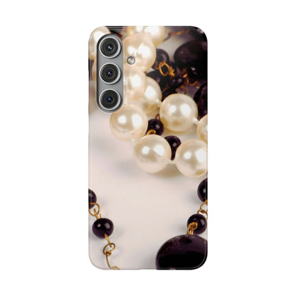 Snap Phone Case – Noir Pearl