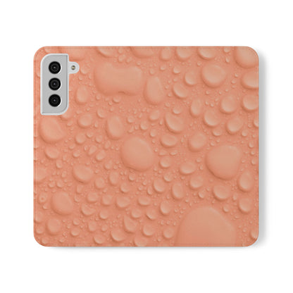 Flip Case - Apricot Rain