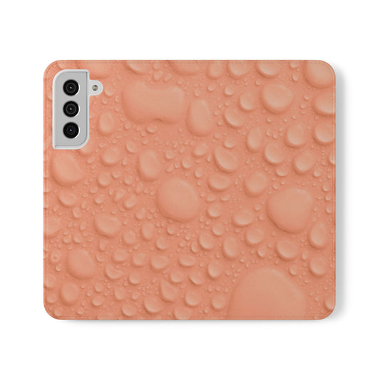 Flip Case - Apricot Rain