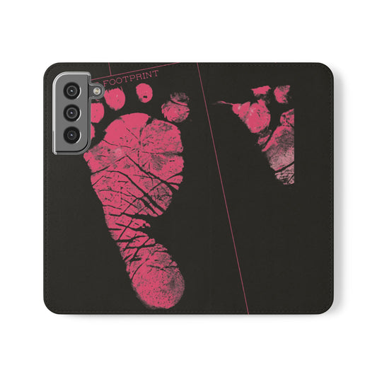 Flip Case – Mom’s Little Pink Footprints