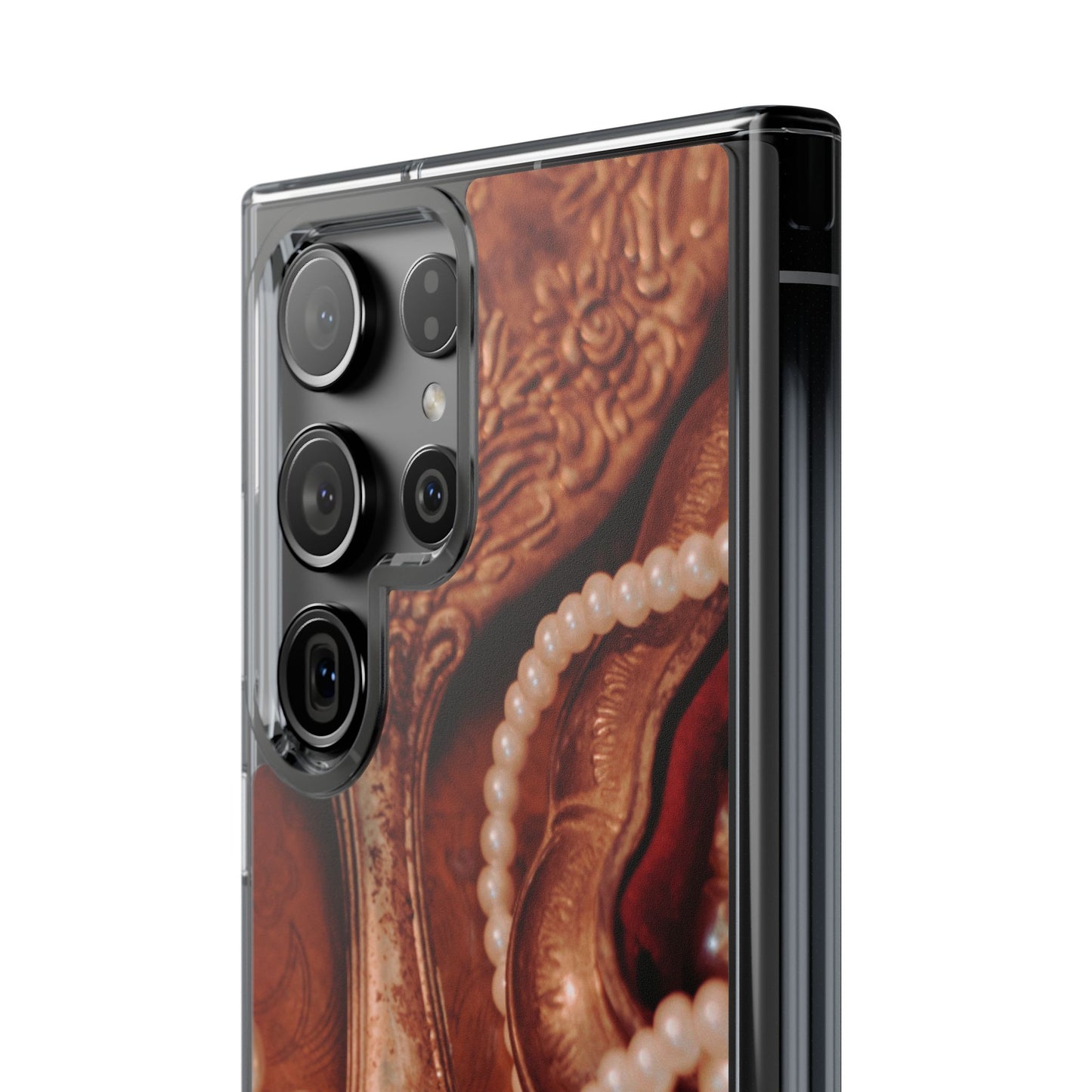 Clear Phone Case – Bronze Vanity