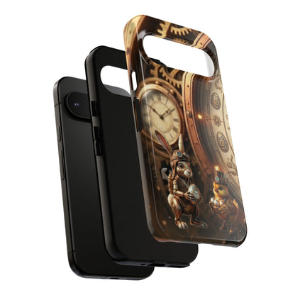 Protective Phone Case – Clockwork Cottontail