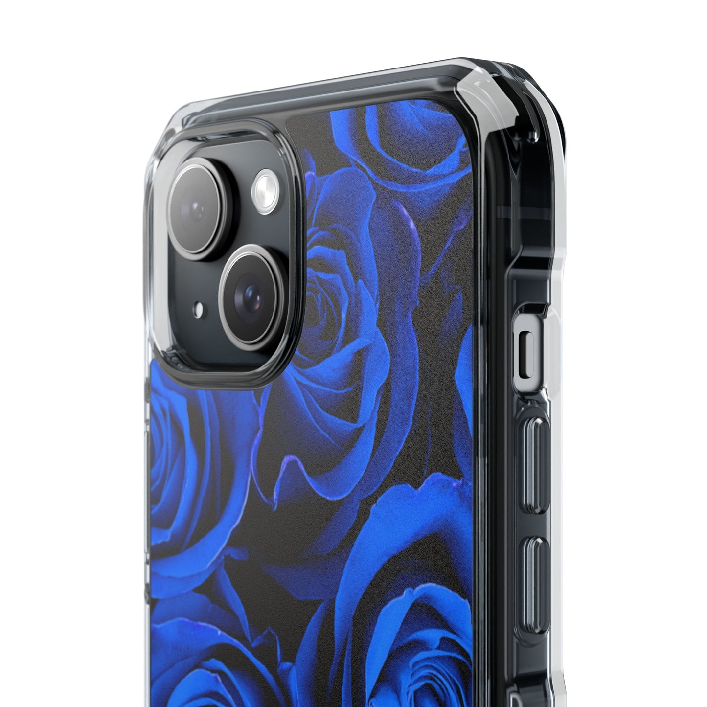 Clear Magnetic Phone Case – Midnight Bloom