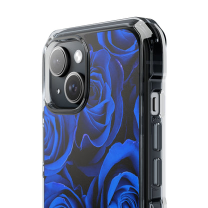 Clear Magnetic Phone Case – Midnight Bloom