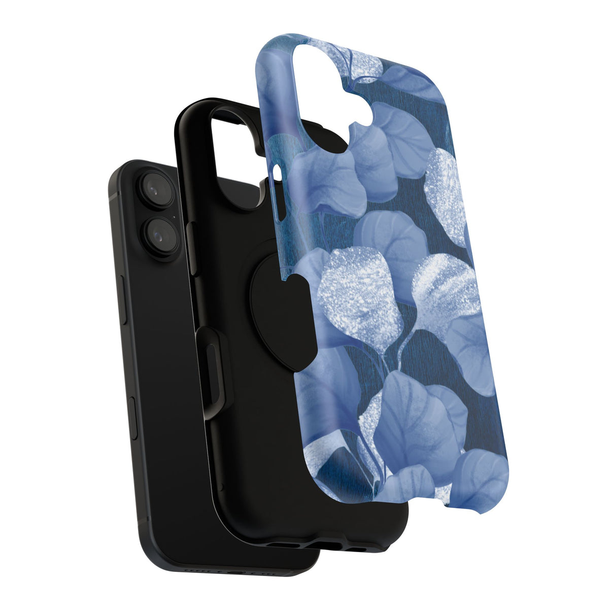 Impact-Resistant Phone Case – October Blues – Compatible with iPhone 11–17 & Samsung Galaxy S22–S26 Series