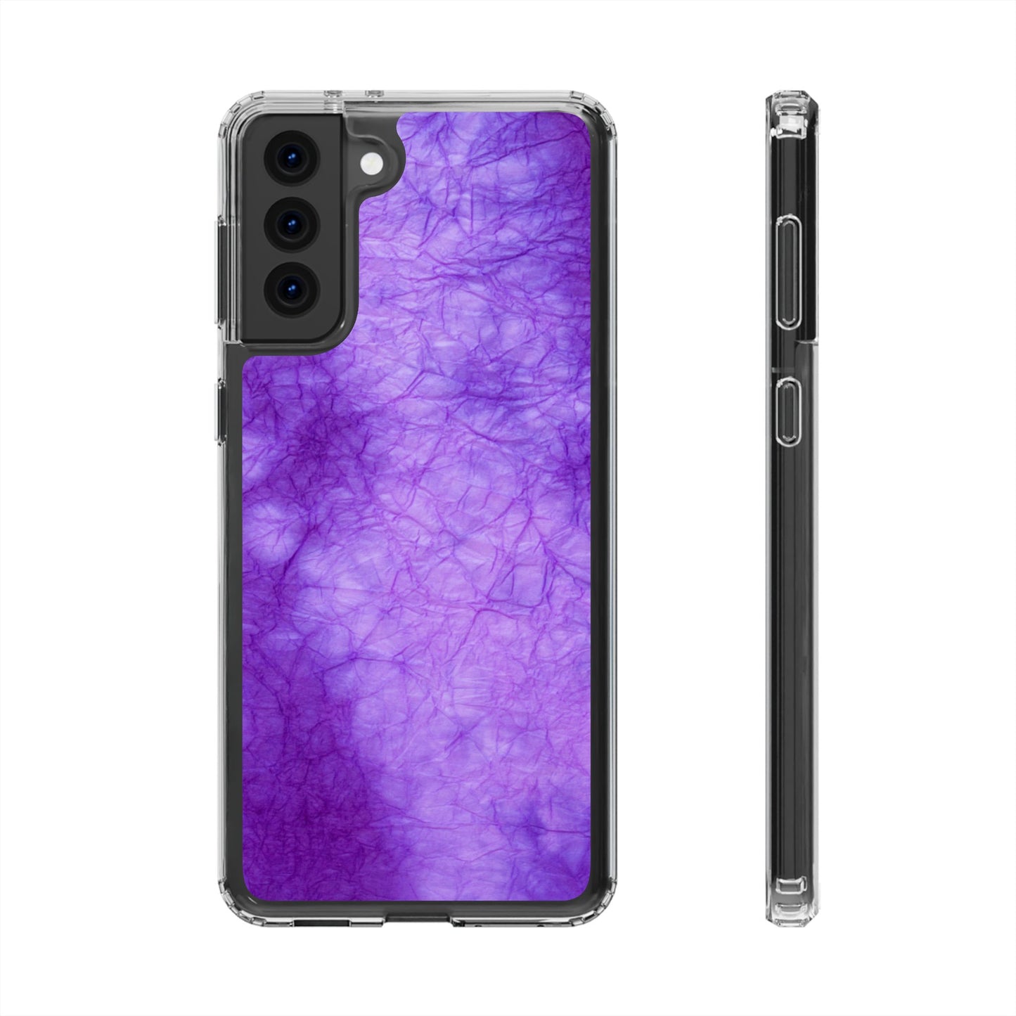 Clear Phone Case – Neon Dusk