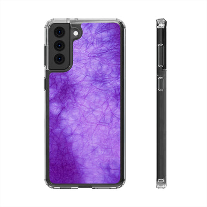 Clear Phone Case – Neon Dusk