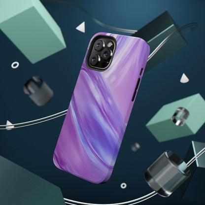 Impact-Resistant Phone Case – Lavender Wave