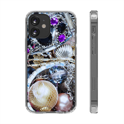 Clear Magnetic Phone Case – Chrome Jewel