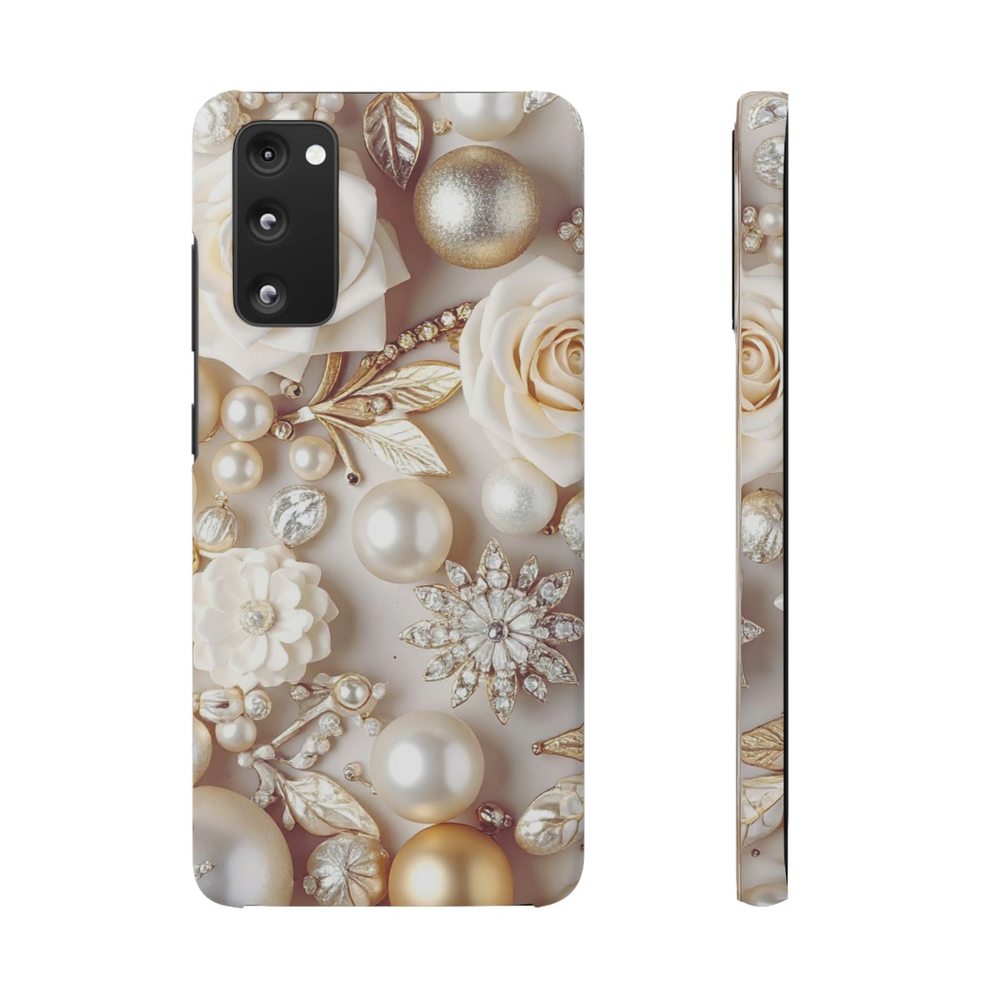 Snap Phone Case – Ivory Opulence