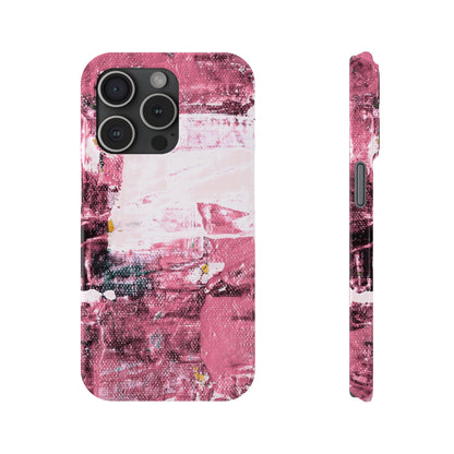 Slim Phone Case – Faded Cranberry – Compatible with iPhone 11–17 Series