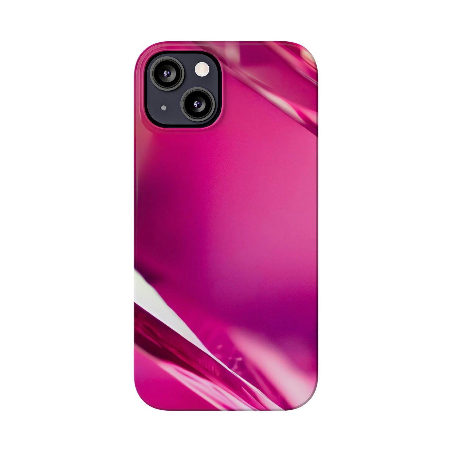 Slim Phone Case – Magenta Motion