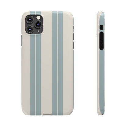 Slim Phone Case – Coastal Stripe