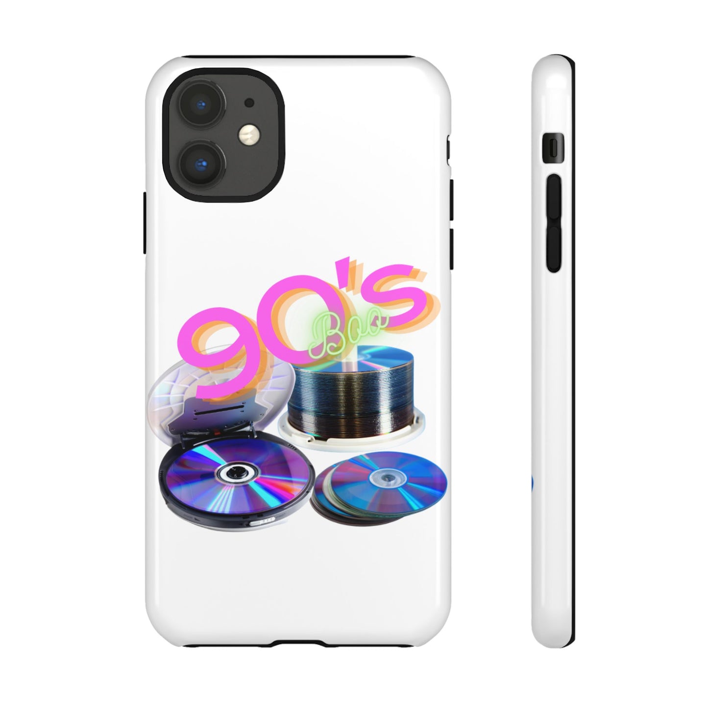 Protective Phone Case – 90s Spin