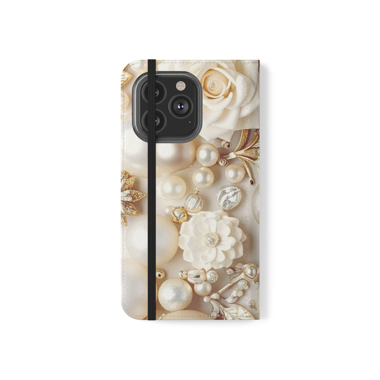 Flip Case – Ivory Opulence