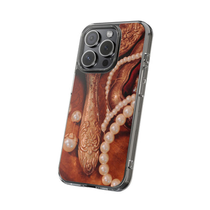 Clear Phone Case – Bronze Vanity