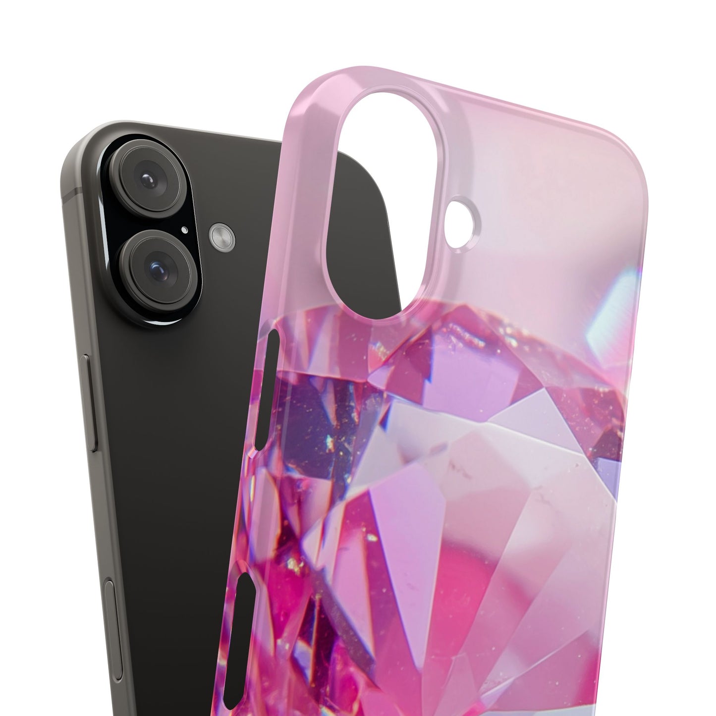Slim Phone Case – Pink Ice