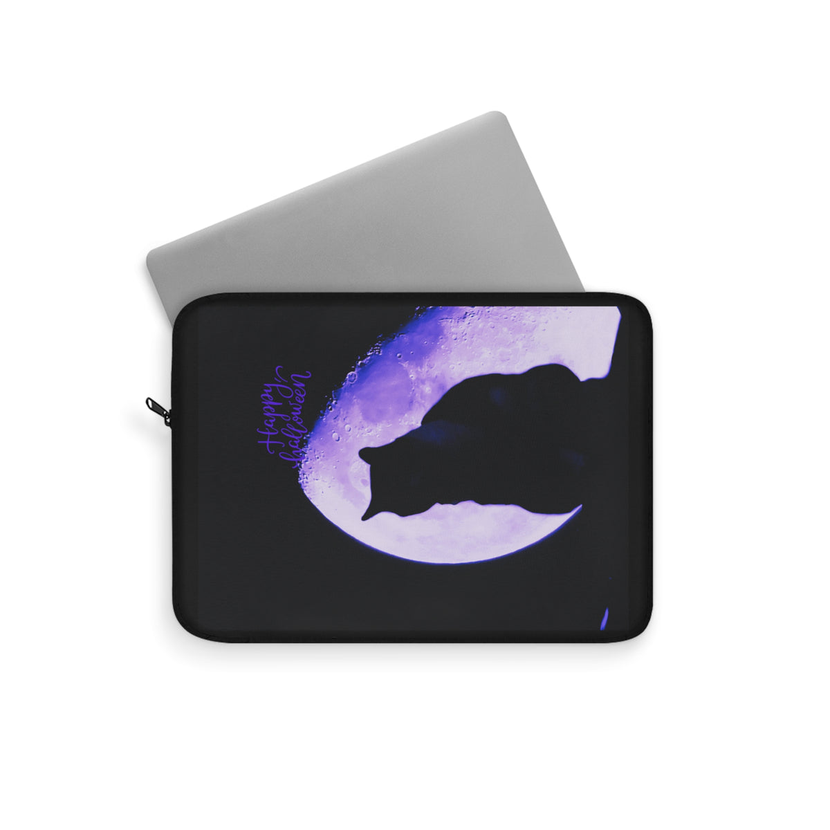 Slim Neoprene Laptop Sleeve – Moonlit Familiar