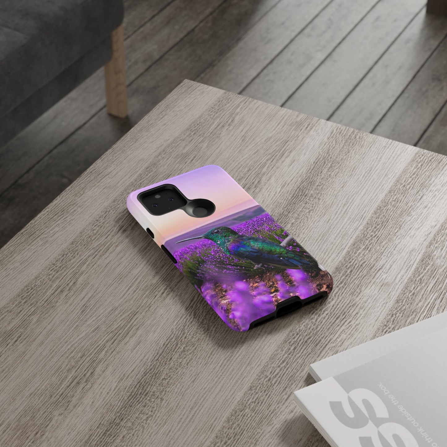 Protective Phone Case – Hummingbird Reverie